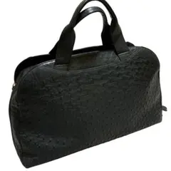 ⭐️JRA⭐️オーストリッチ ボストンバッグ 2way 大容量 ブラック ✨JRA✨美品✨オーストリッチ ボストンバッグ 2way 大容量