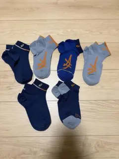 K*◎様 asics アシックス スポーツソックス 6足セット 25~27cmのサムネイル