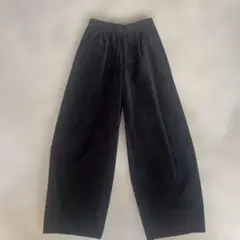 コーデュロイパンツ ワイドパンツ