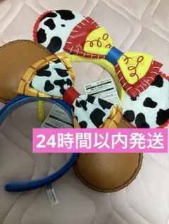 香港ディズニー トイストーリー ウッディ・ジェシー カチューシャ