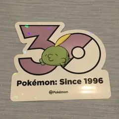 ポケモン 30周年記念 ステッカー ゴクリンのサムネイル