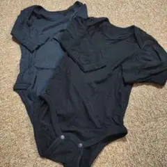 バースデイ FIBERHEAT ロンパース 2枚セット