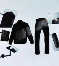 【即完品‼️】Levi's PREMIUM BLACK 大戦 セットアップ 1st