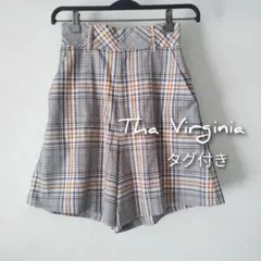 【新品未使用】Tha Virginia チェック柄キュロットパンツ