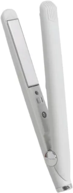 ホワイト ヘアアイロン ストレート 前髪用 USB 小型 ミニサイズ