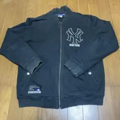 ニューヨーク・ヤンキース ジップアップスタジャン ブラック