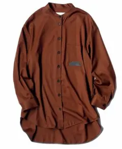 Yu様専用◆新品ファビアナフィリッピ◆コク色！ストレッチウール素材ロングブラウス