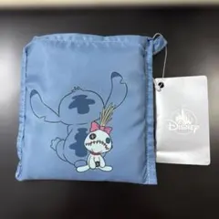 【新品未使用】ディズニーストア スティッチ 折りたたみ　エコバッグのサムネイル