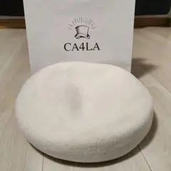 CA4LA ウール ベレー帽 ホワイト 白 新品未使用