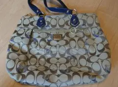 COACH COACH ポピー シグネチャー トートバッグ