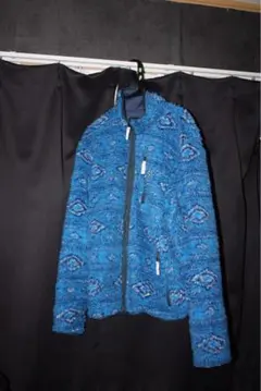 古着 パタゴニア レトロX フリースJKT ブルズアイ 青　S