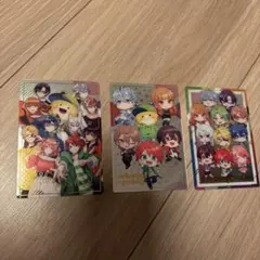 カラフルピーチ　ウエハース　カード　集合