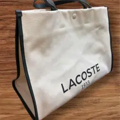 LACOSTE キャンバス　トートバッグのサムネイル