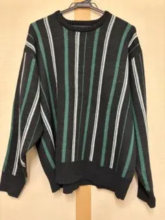 SPIRAL 1993 ストライプ ニットセーター