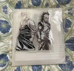 鬼滅の刃 柱稽古編リアルタイムカフェ 背景付きアクリルスタンド 実弥と玄弥