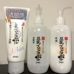 なめらか本舗　豆乳イソフラボン　化粧水　乳液　プッシュ式　ポンプ　大容量のサムネイル