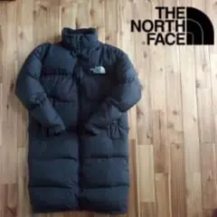 美品　希少　ノースフェイス　ヌプシ　ロング　ダウンジャケット　ブラック メンズS