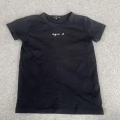 agnis b. ブラック Tシャツ 10 ans