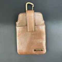COMME CA MEN スマホショルダーバッグ カラビナ付き