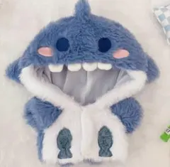新品未使用☆20cmぬいぐるみお洋服☆サメのサムネイル