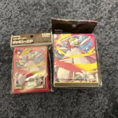 新品 未使用 ポケモンカード デッキシールド & デッキケース メガサーナイト