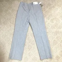 新品未使用　未試着　ユニクロ　EZYアンクルパンツ　M ライトグレー　タグ付き