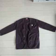 CONVERSE フリースジャケット ダークブラウン