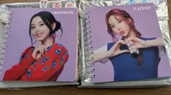 TWICEファミリーマート一番くじC賞インデックスミニノート チェヨン ナヨン