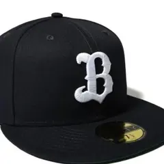 59FIFTY 黒 ベースボールキャップ Bロゴ