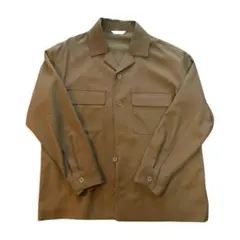 【GLOBAL WORK】メランジ CPOシャツ　ブルゾン