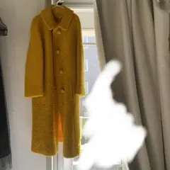 M*o様 Vintage イエロー チェスターコート フリース風