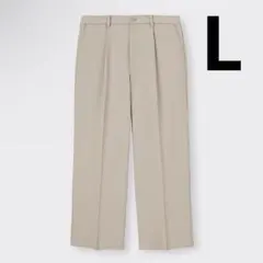 GU バギースラックス　ベージュ　L 未使用品　347929
