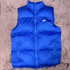 Nike ダウンベスト S 青