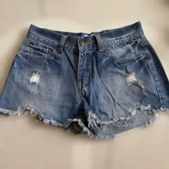 Retro Girl デニムショートパンツ Sサイズのサムネイル