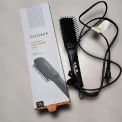 SALONIA ストレートヒートブラシスリム SL-012BKS