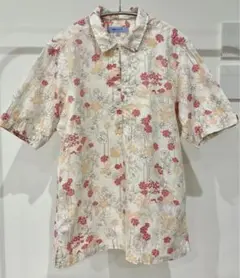 アバハウス メンズ 花柄 シャツ