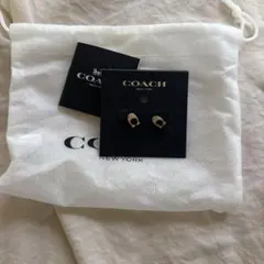 COACH ゴールドピアス