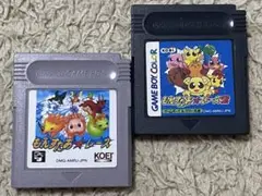 ゲームボーイカラー　もんすたあレース　もんすたあレース2 ポケモン