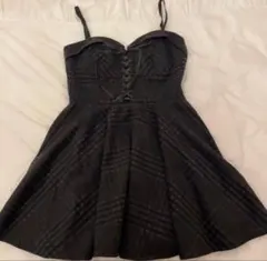 BLACK BUNNYS チェック　ビスチェ　ワンピース　地雷　量産