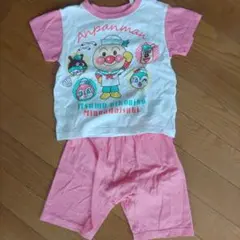 アンパンマン パジャマ ピンク/ホワイト