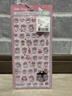 【正規品】ハローキティ ピンク　ボンボンドロップミニシール