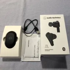 【ジャンク品】audio-technica ATH-CKR70TW ブラック ①
