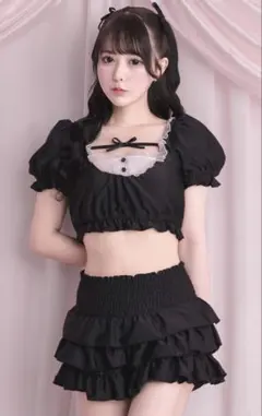 pium ドーリーフリルセパレートスイムウェア