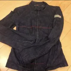 DIESEL ダークブルー ジップアップジャケット S