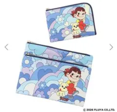 ペコちゃん 二段ファスナーポーチ＆ コインパスケースのサムネイル