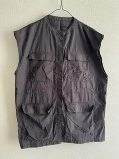 ニコアンド　ミリタリーベスト　ワークベスト