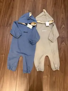 恐竜デザインロンパース　2色セット