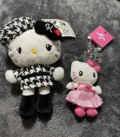 ハローキティ ぬいぐるみとキーチェーンセット
