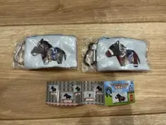 サラブレッドコレクション　応援ポーチ　アーモンドアイ　スペシャルウィーク