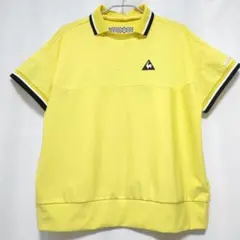 ☆ルコック☆レディース☆ゴルフ☆ハイブリッド☆2WAY☆ポロシャツ☆イエロー☆